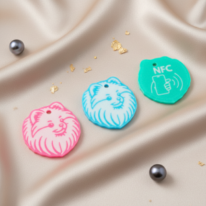 Adresówka Pomeranian z NFC